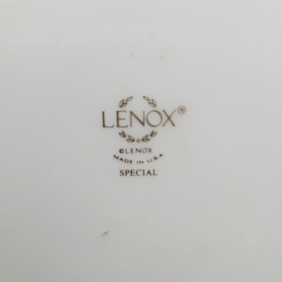 Lenox Special Children's Edition Rocking Chair Girl Plate Blue Rimmed - Picture 3 of 6